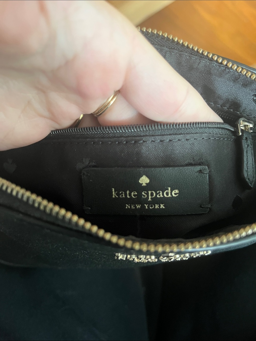 kate spade Black Leather Crossbody Bag - Picture 5 of 9